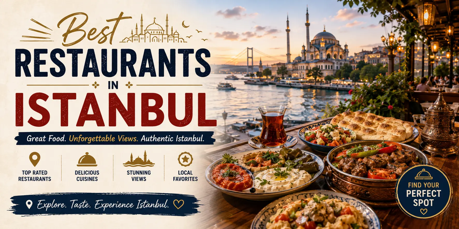Best Restaurants in Istanbul for Tourists: Luxury, Budget & Local Favorites